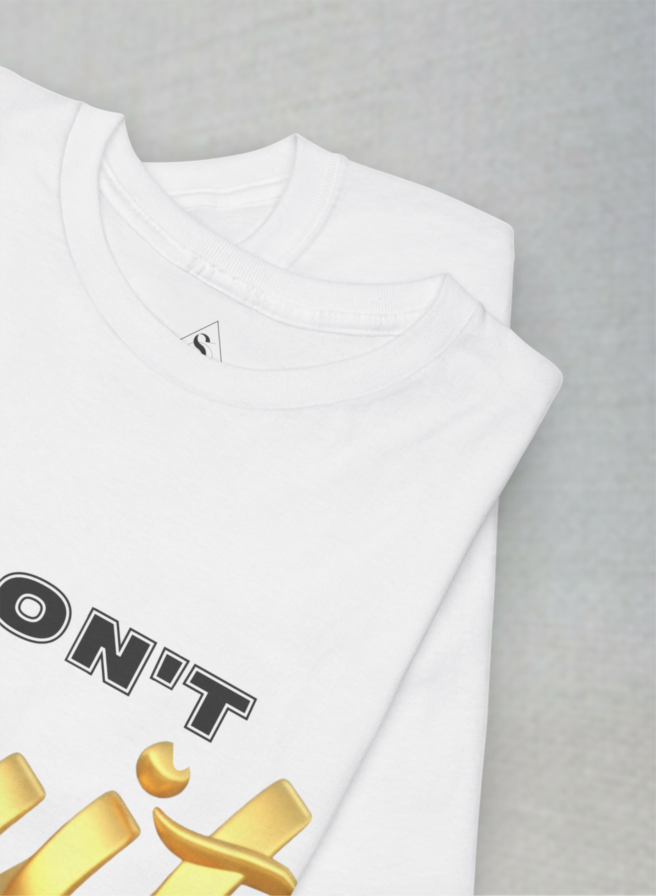 Don’t Quit Gold Edition – Unisex Heavy Cotton Tee