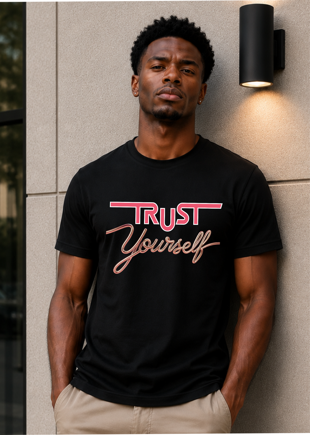 Trust Yourself Motivational Unisex Heavy Cotton Tee