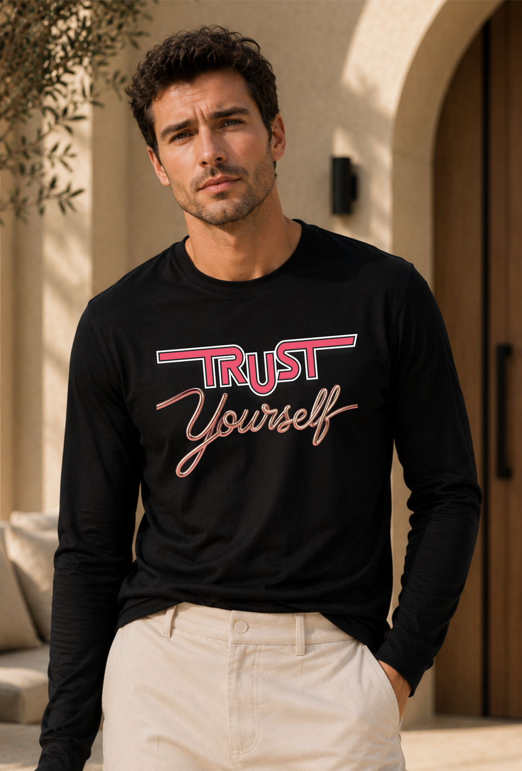 Trust Yourself Unisex Long Sleeve T-Shirt