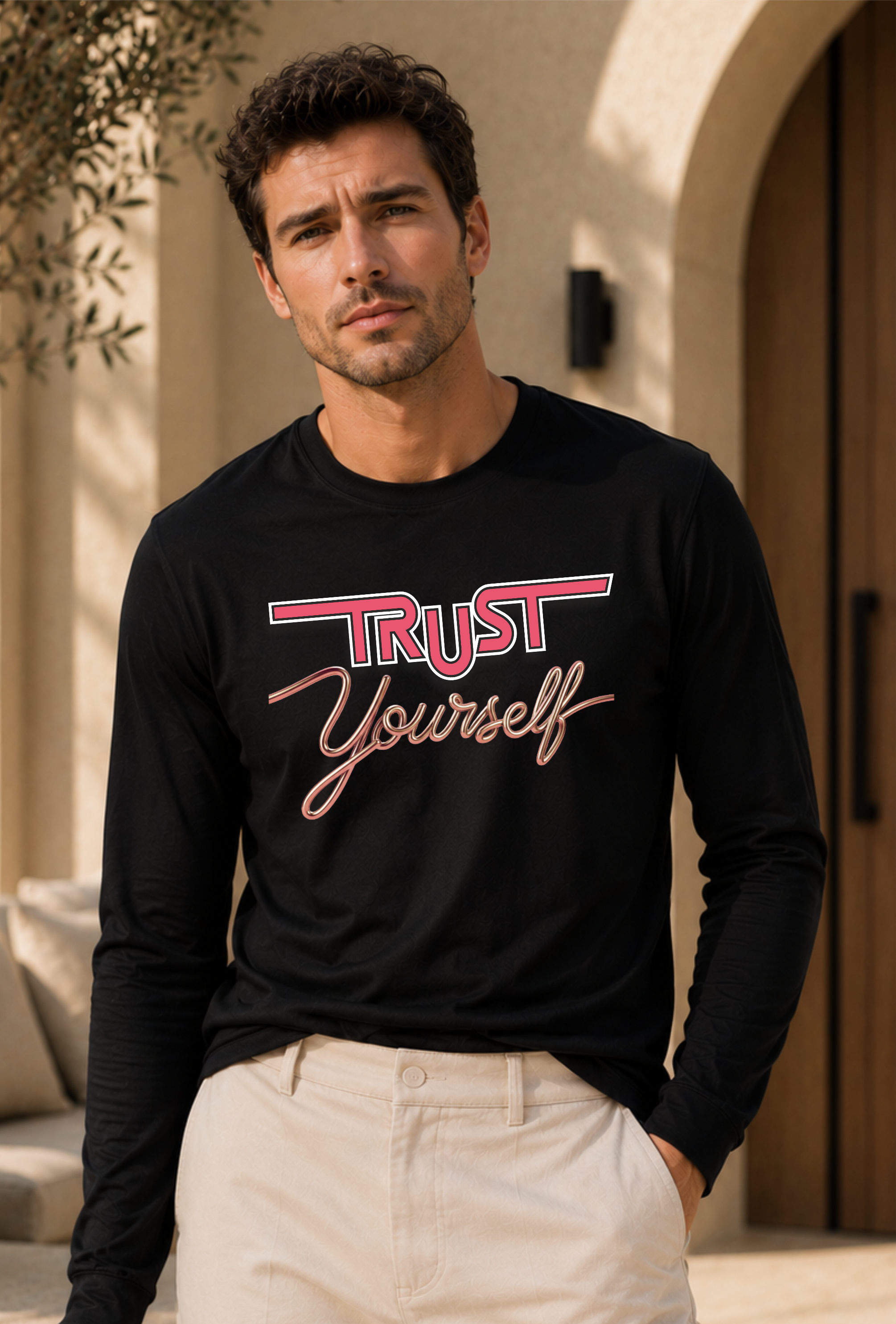 Trust Yourself Unisex Long Sleeve T-Shirt