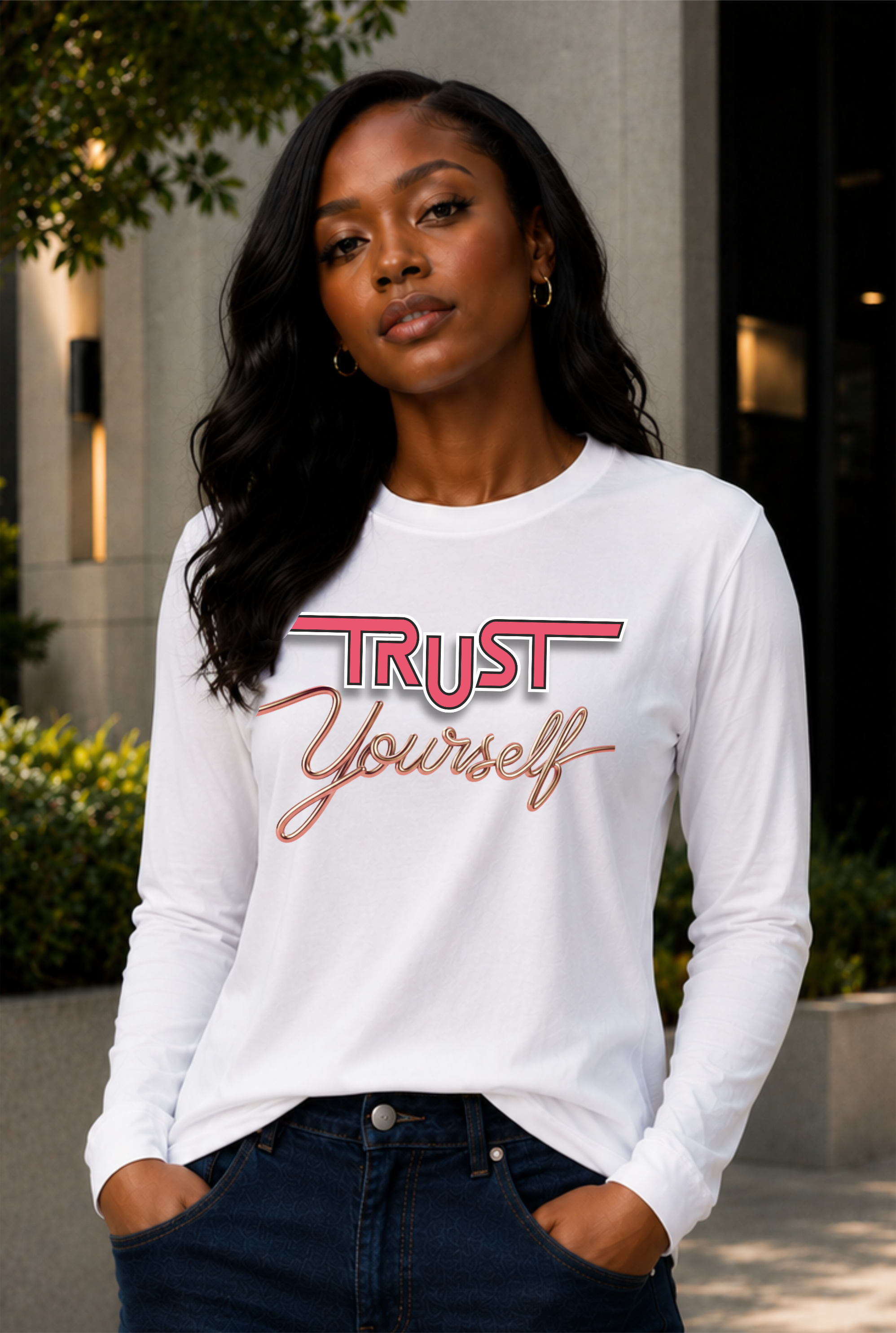 Trust Yourself Unisex Long Sleeve T-Shirt