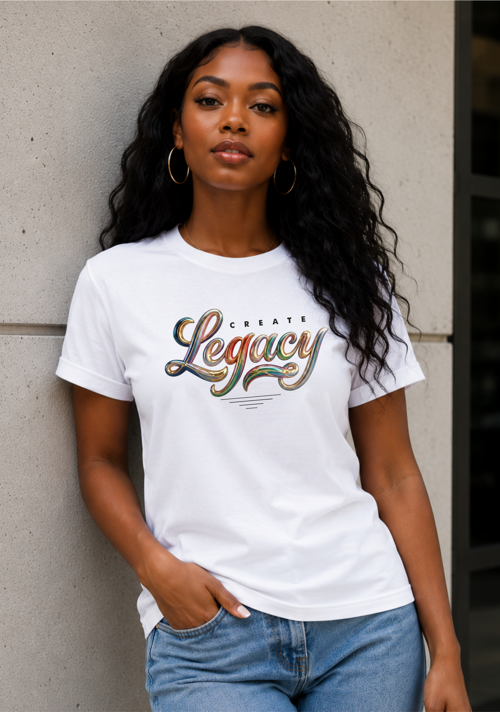 Create Legacy | Inspirational Unisex Heavy Cotton Tee
