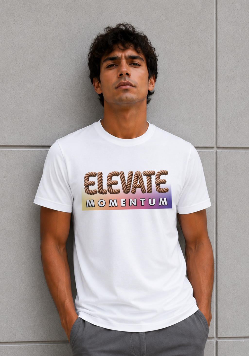 Elevate Momentum  Motivational T-Shirt (Unisex)