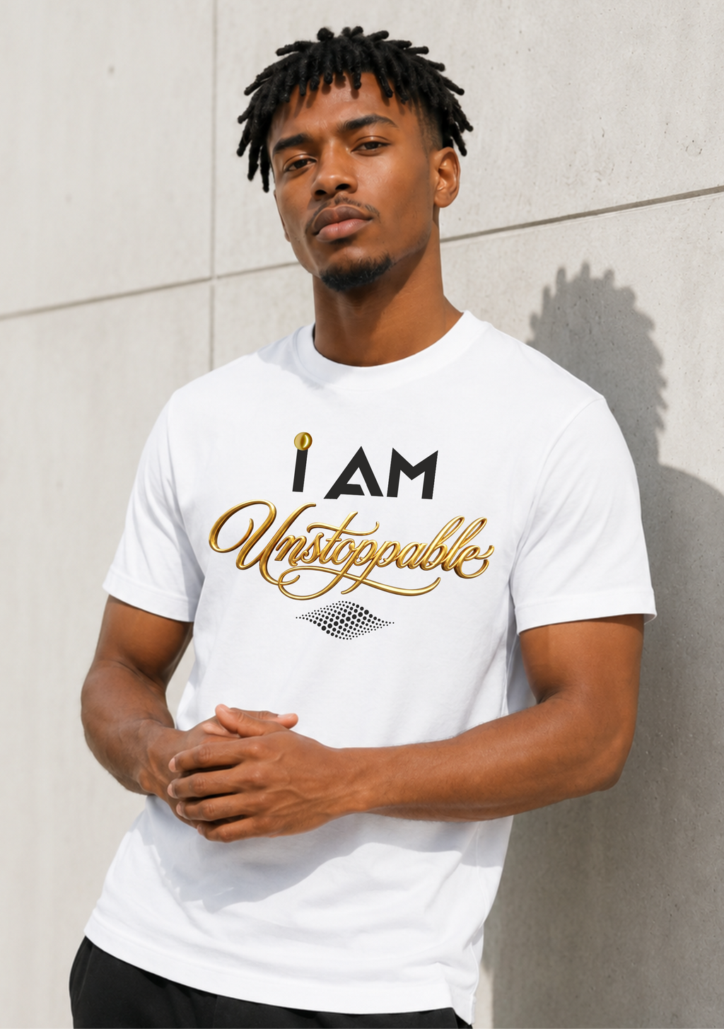 I Am Unstoppable Inspirational Unisex Heavy Cotton T-Shirt