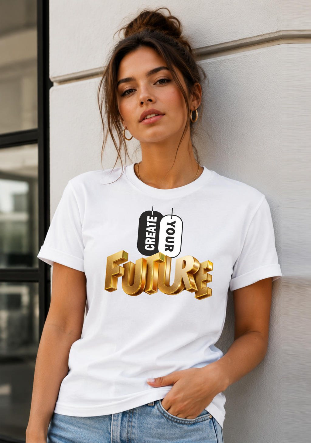 Create Your Future Premium Unisex Heavy Cotton Tee