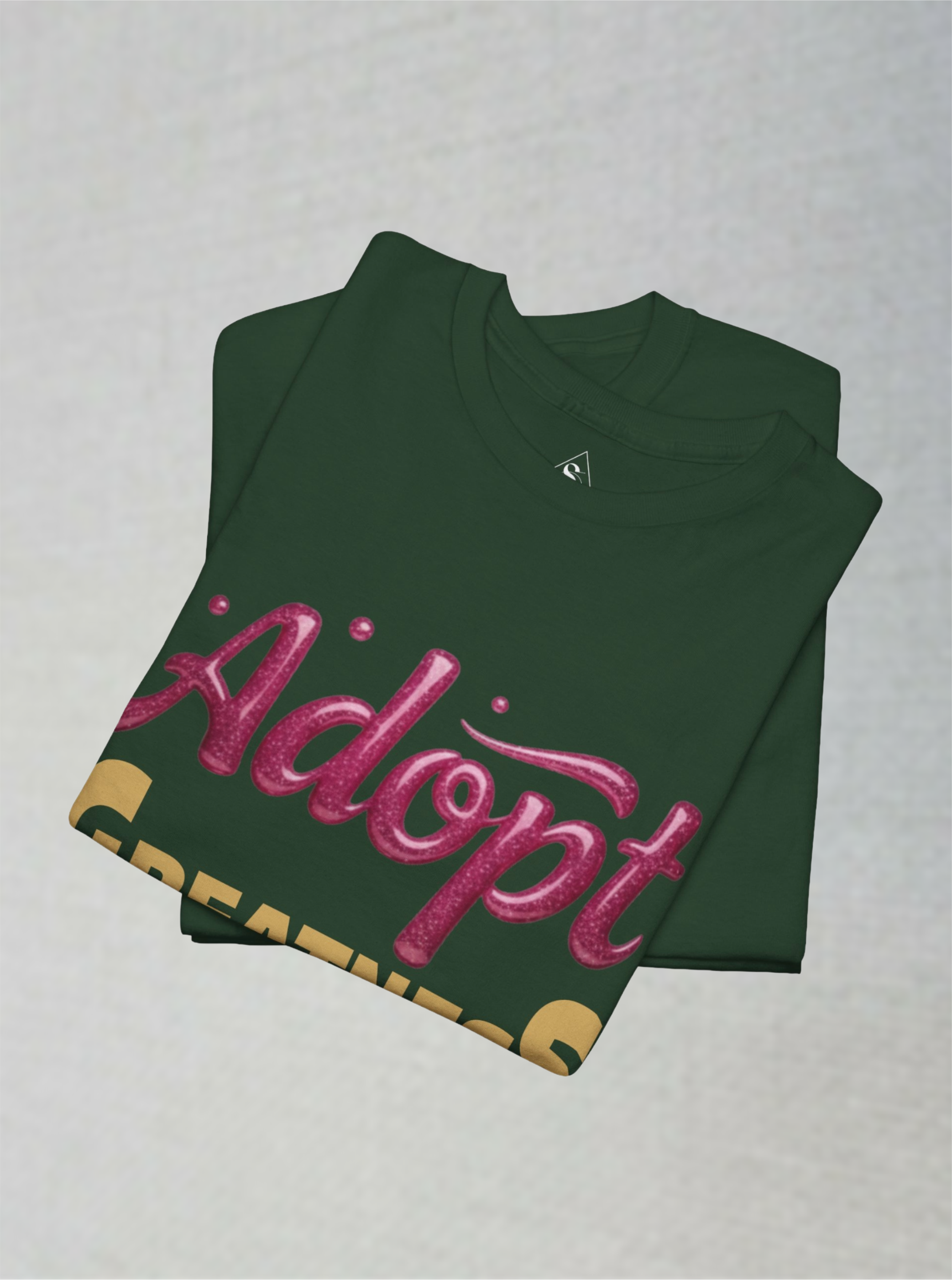 Adopt Greatness Inspirational  Cotton Tee (Unisex)