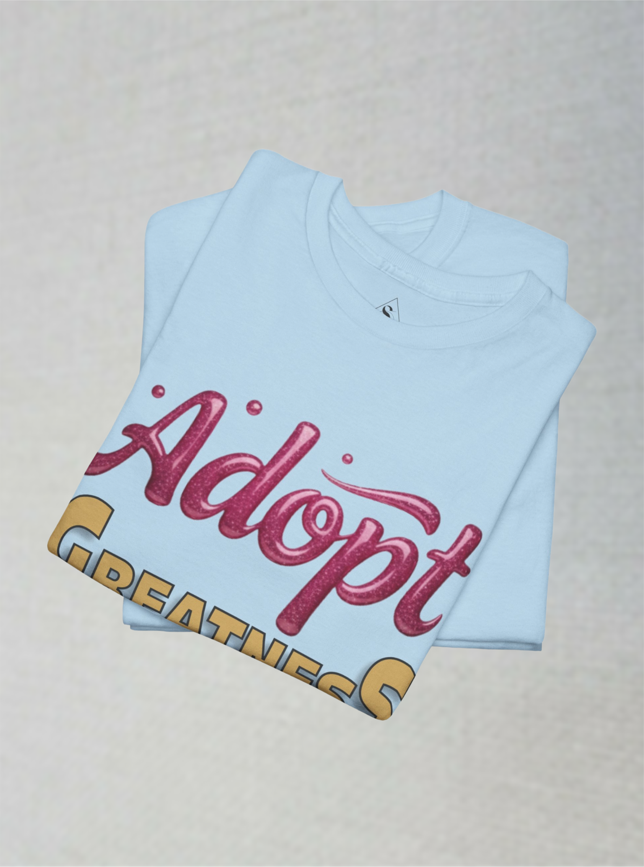 Adopt Greatness Inspirational  Cotton Tee (Unisex)
