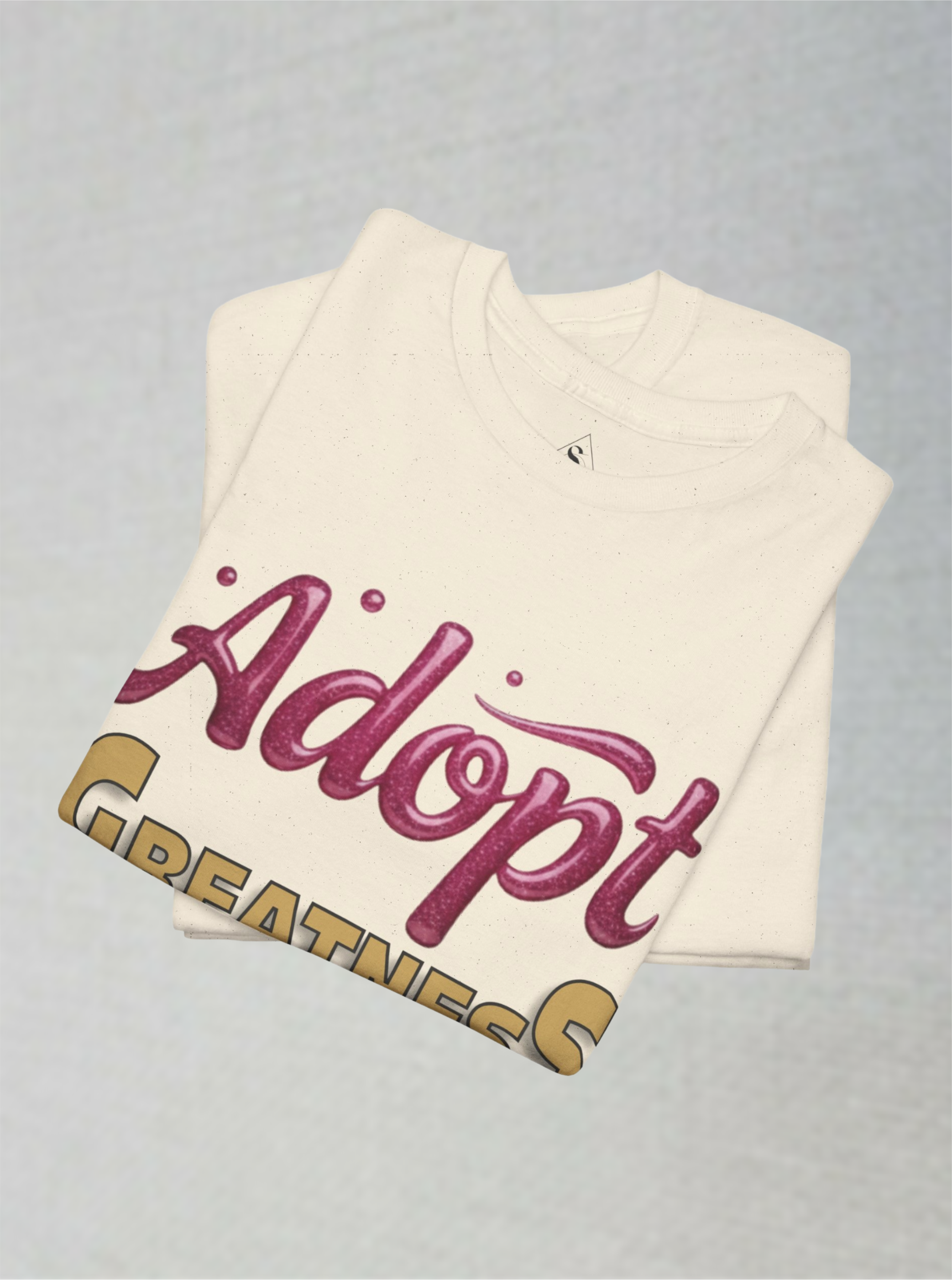 Adopt Greatness Inspirational  Cotton Tee (Unisex)