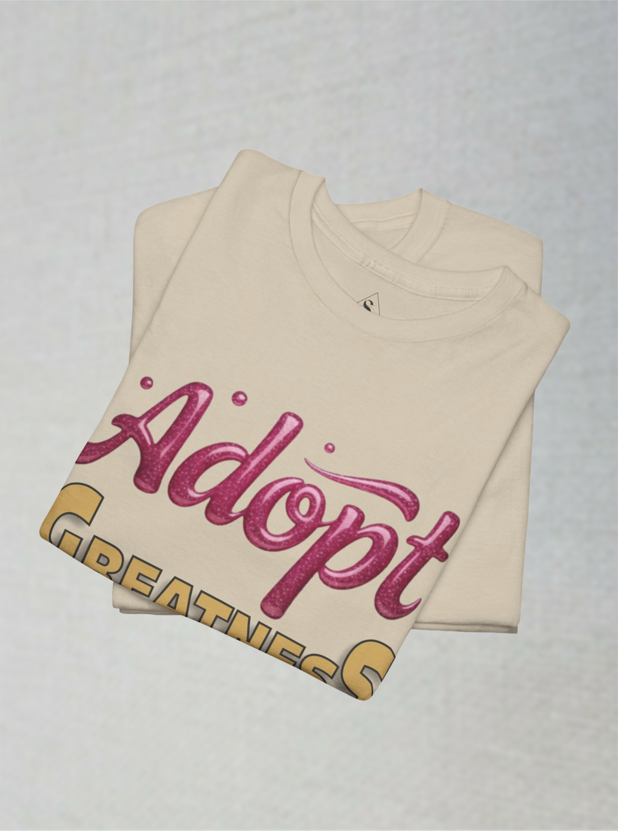 Adopt Greatness Inspirational  Cotton Tee (Unisex)