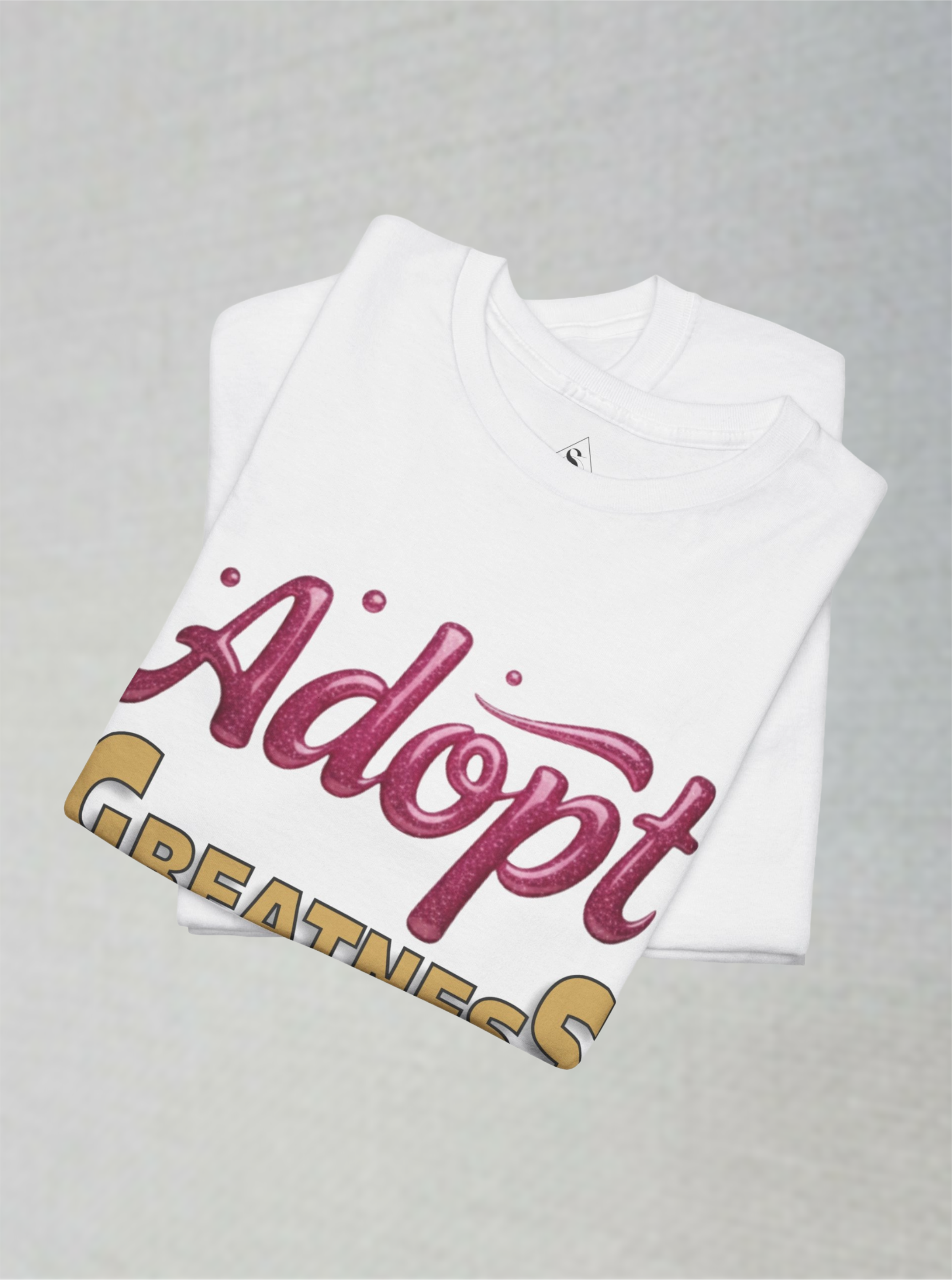Adopt Greatness Inspirational  Cotton Tee (Unisex)