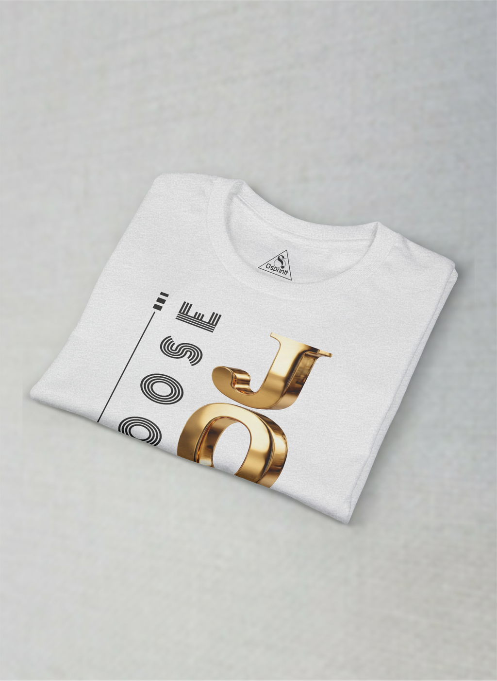 Choose Joy Gold Motivational Unisex  T-Shirt