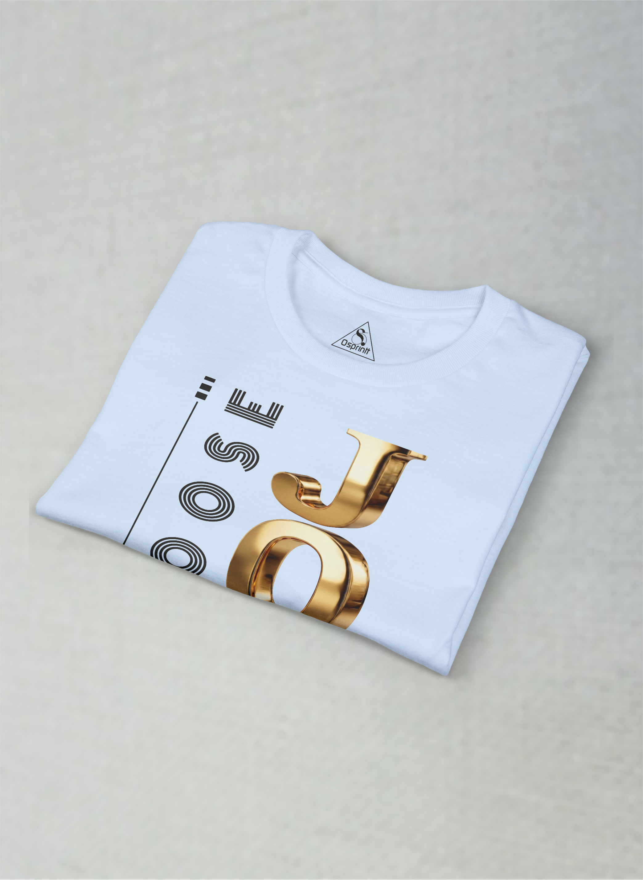 Choose Joy Gold Motivational Unisex  T-Shirt