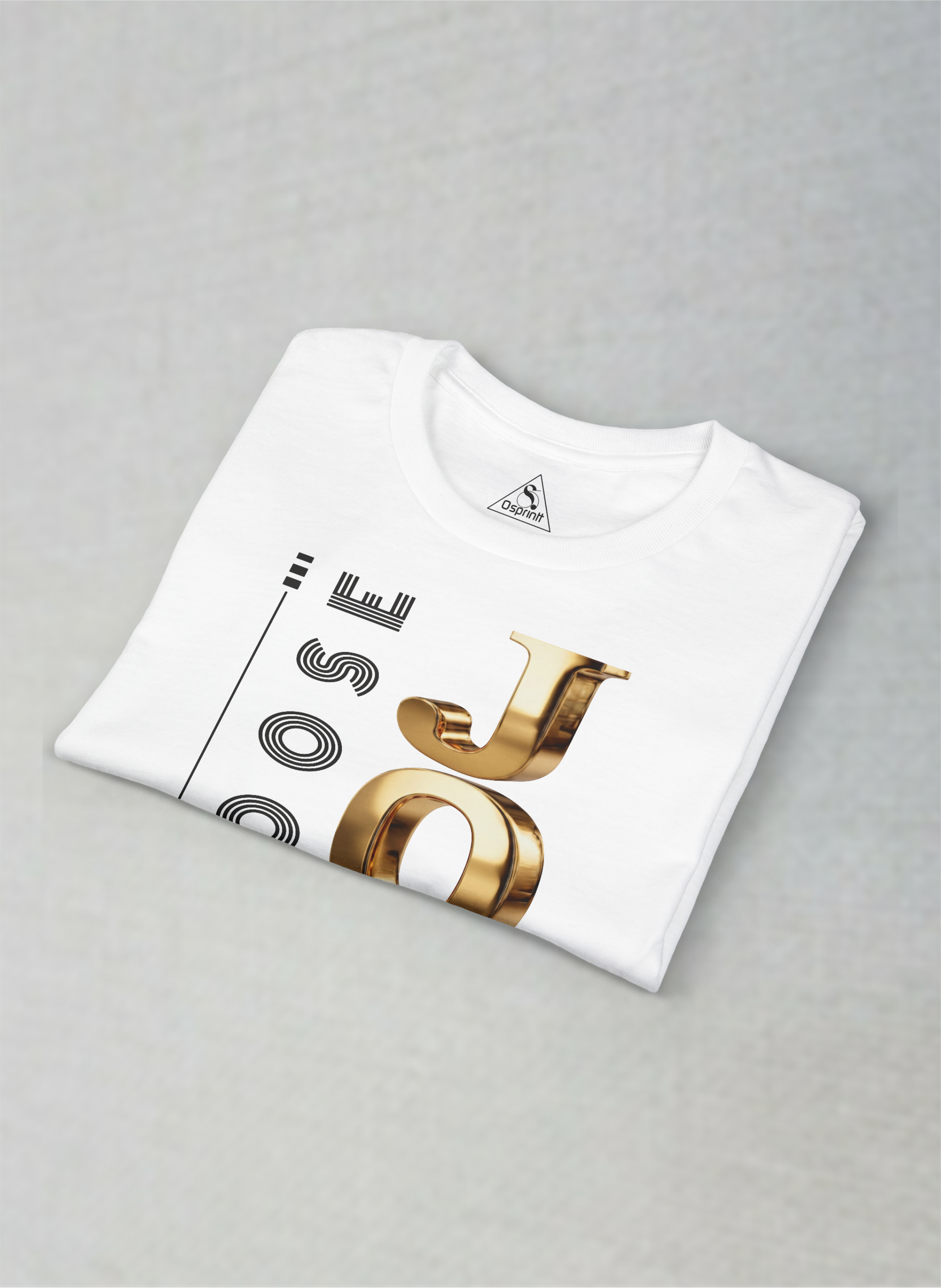 Choose Joy Gold Motivational Unisex  T-Shirt