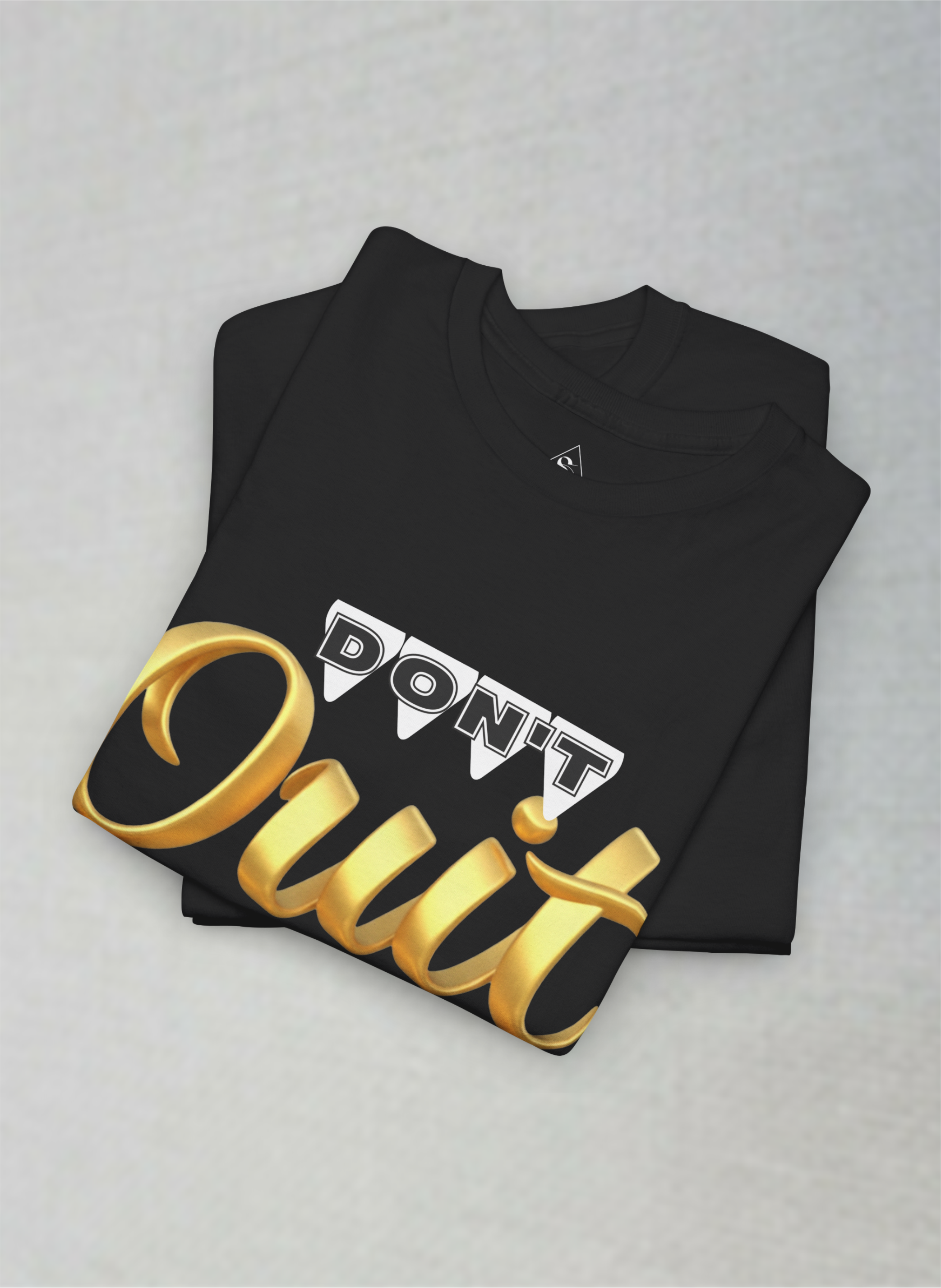 Don’t Quit Gold Edition – Unisex Heavy Cotton Tee