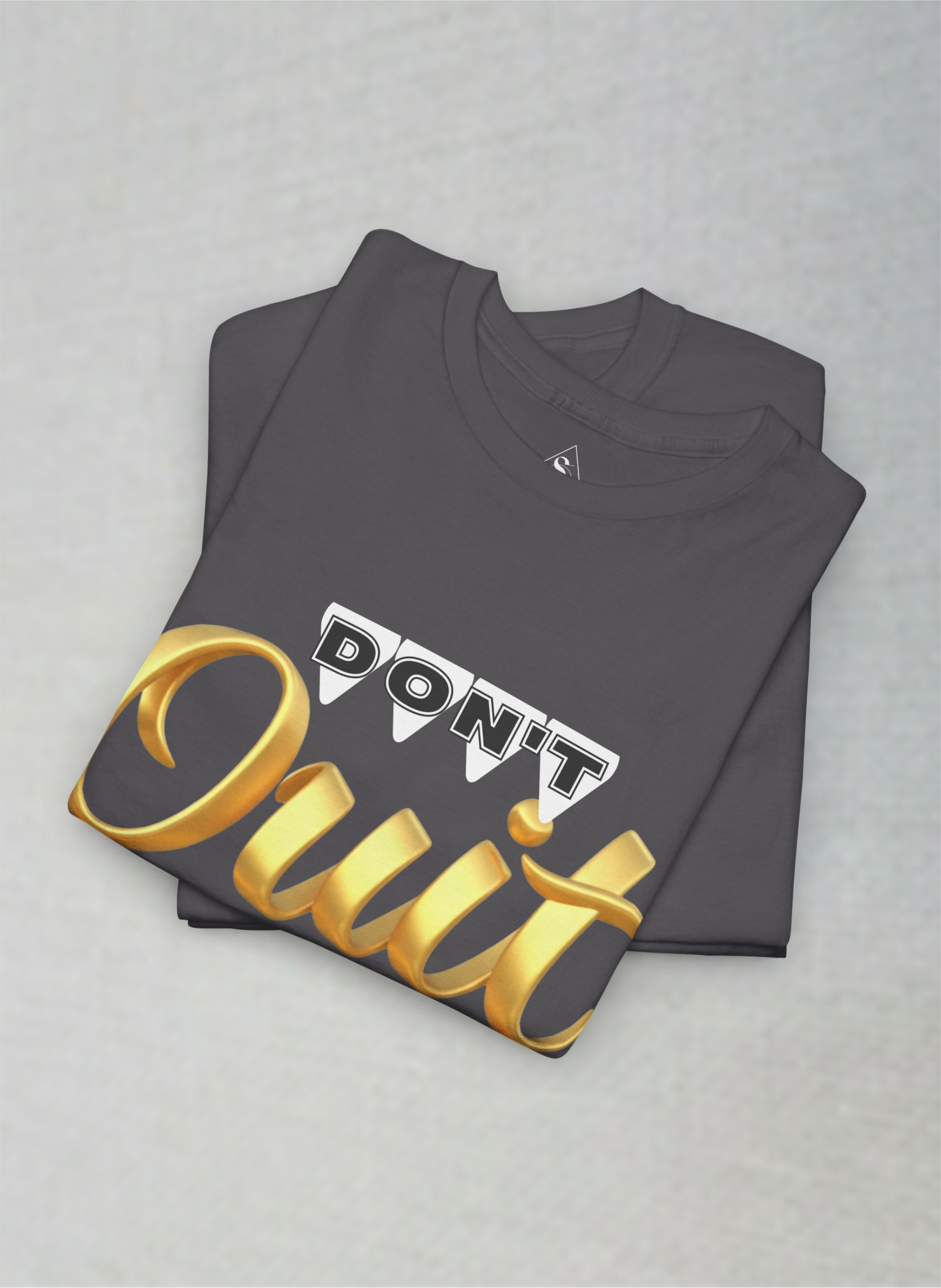 Don’t Quit Gold Edition – Unisex Heavy Cotton Tee