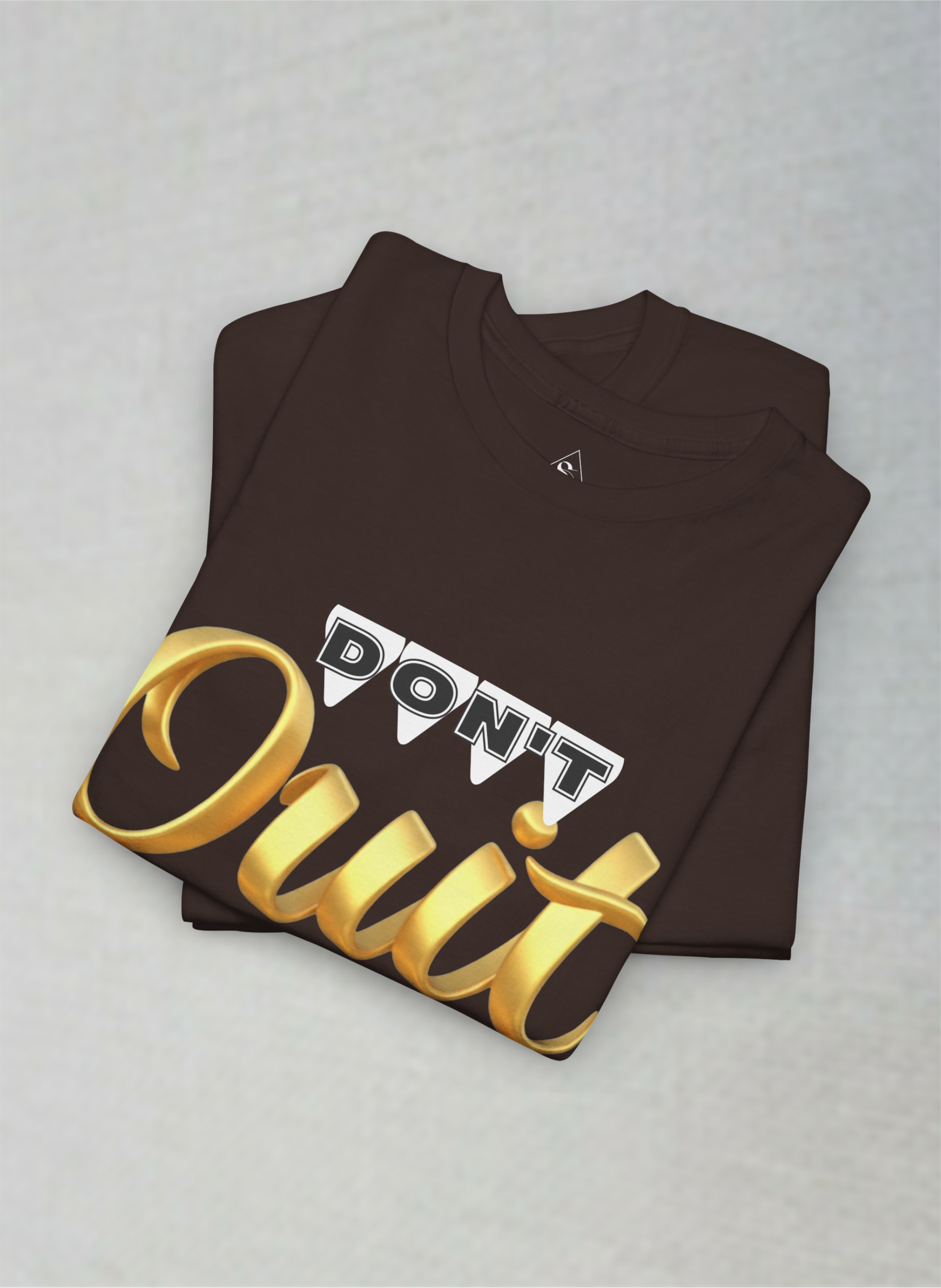 Don’t Quit Gold Edition – Unisex Heavy Cotton Tee