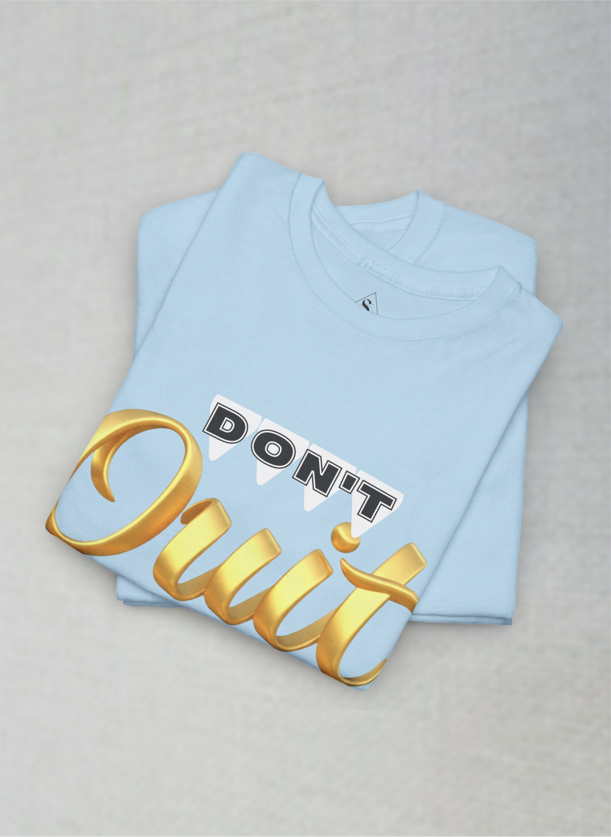 Don’t Quit Gold Edition – Unisex Heavy Cotton Tee