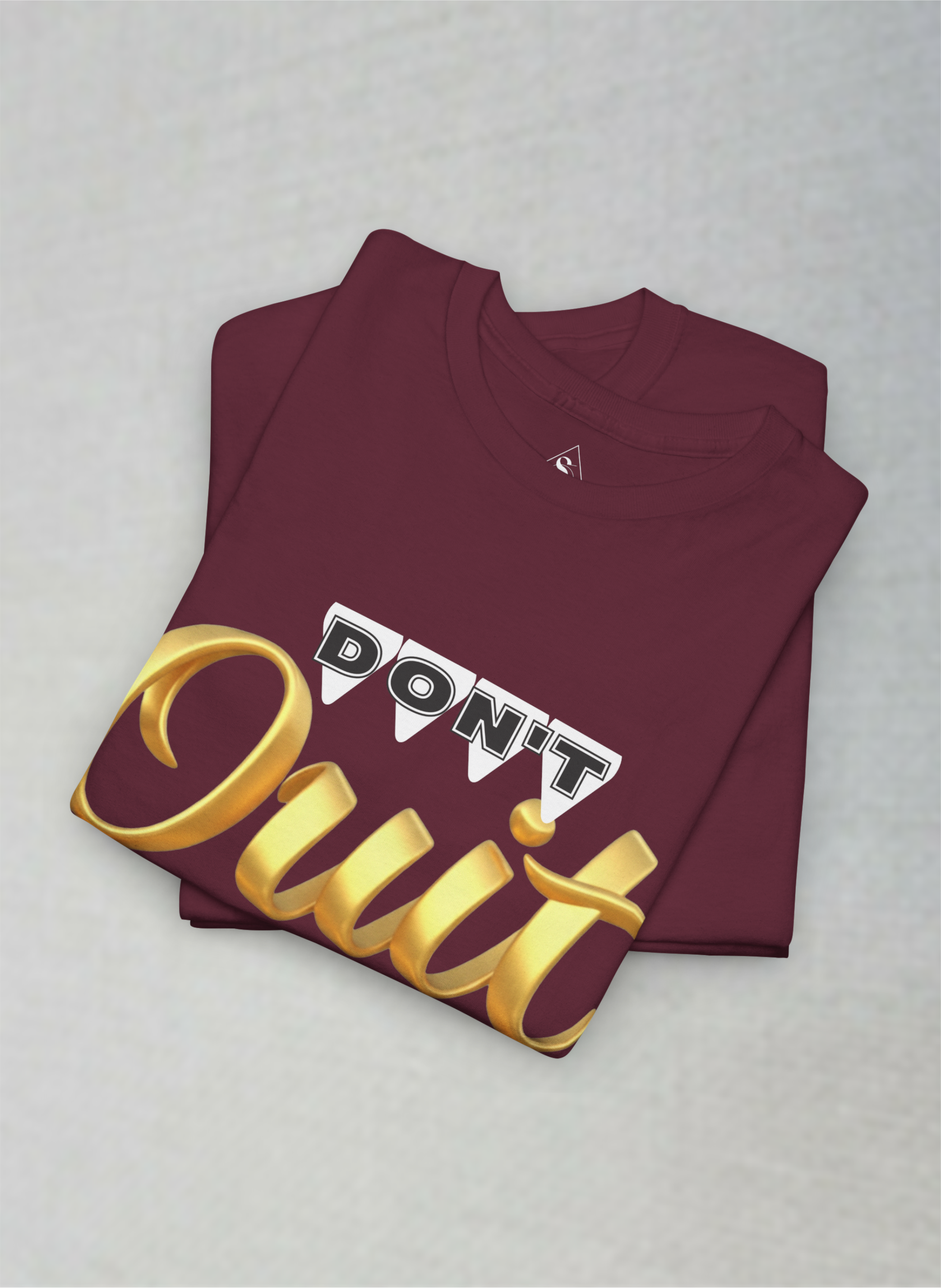 Don’t Quit Gold Edition – Unisex Heavy Cotton Tee