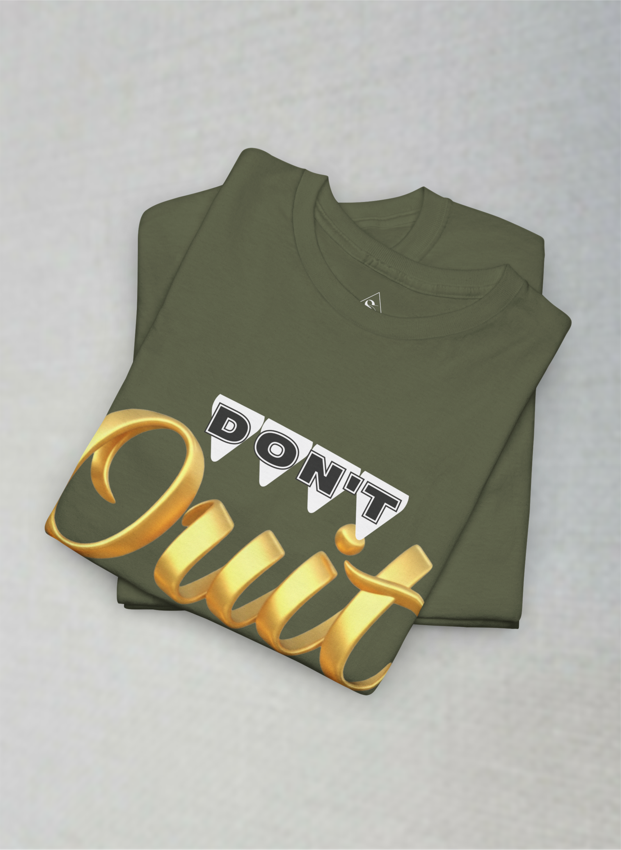 Don’t Quit Gold Edition – Unisex Heavy Cotton Tee