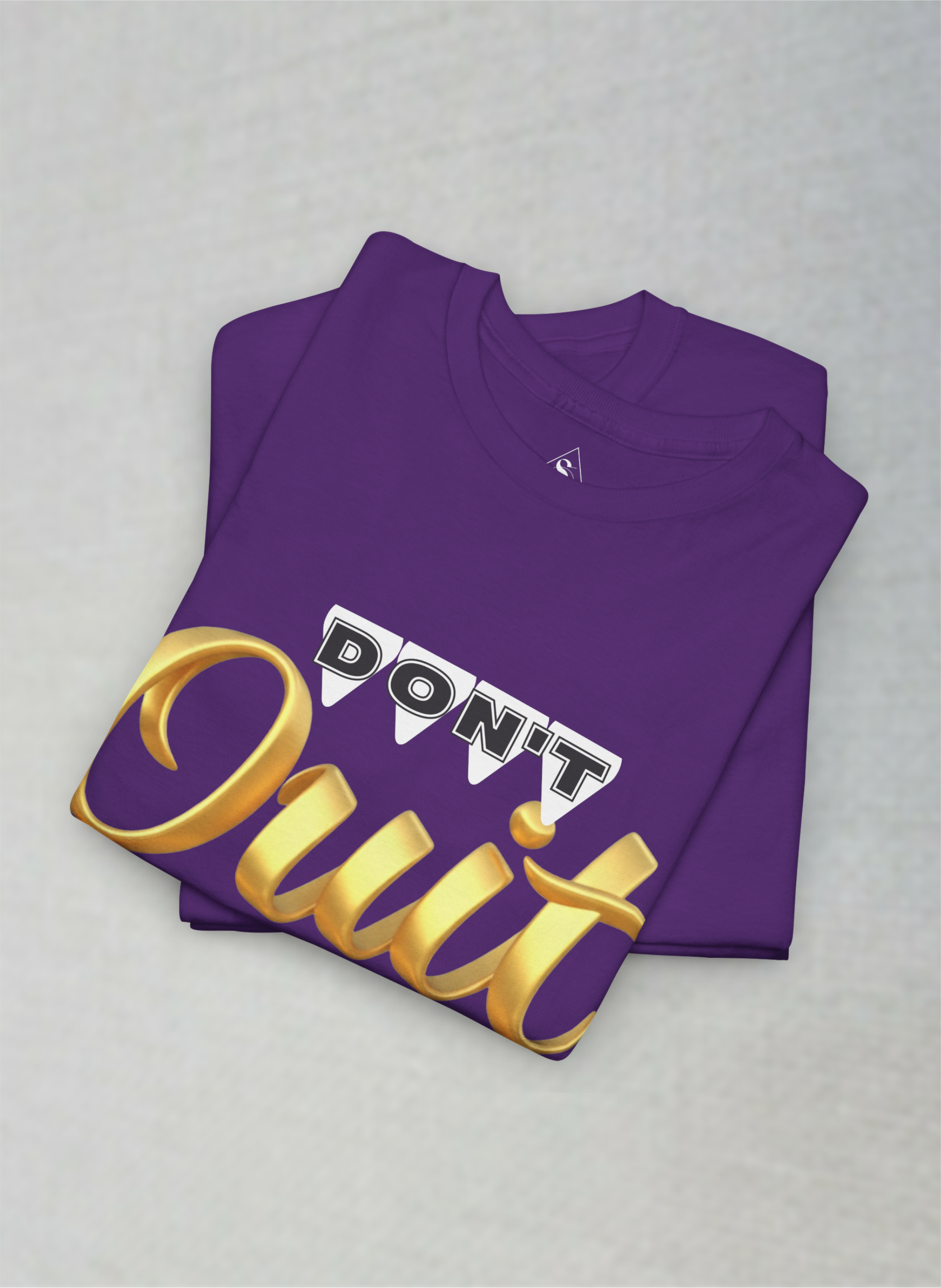 Don’t Quit Gold Edition – Unisex Heavy Cotton Tee