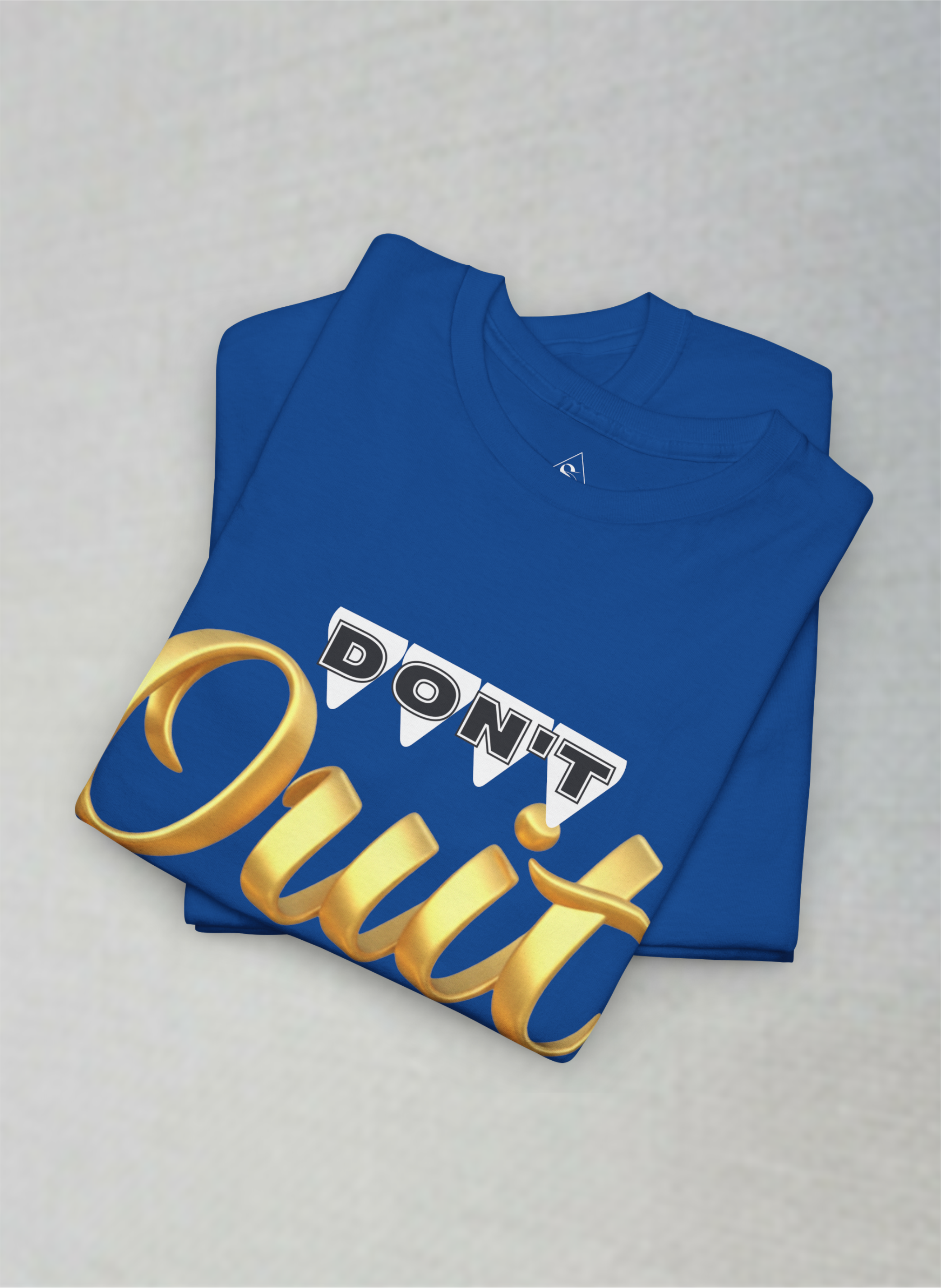 Don’t Quit Gold Edition – Unisex Heavy Cotton Tee