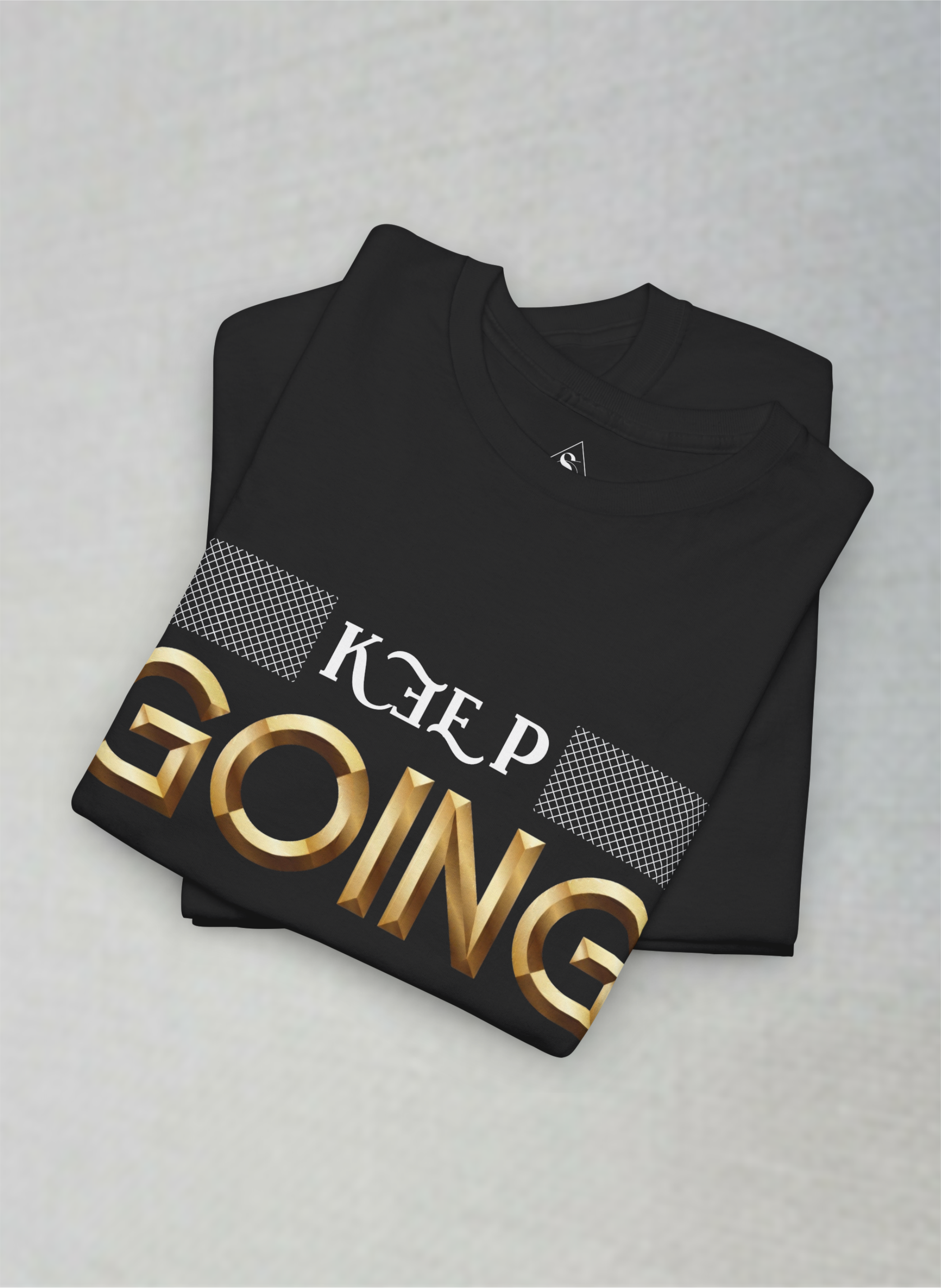 Keep Going Motivational Unisex Heavy Cotton Tee