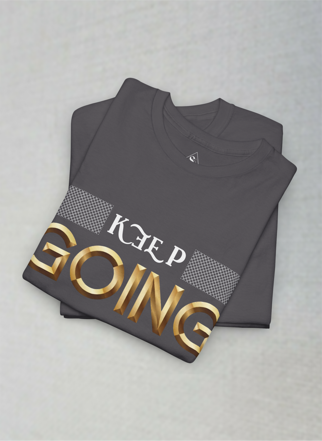 Keep Going Motivational Unisex Heavy Cotton Tee