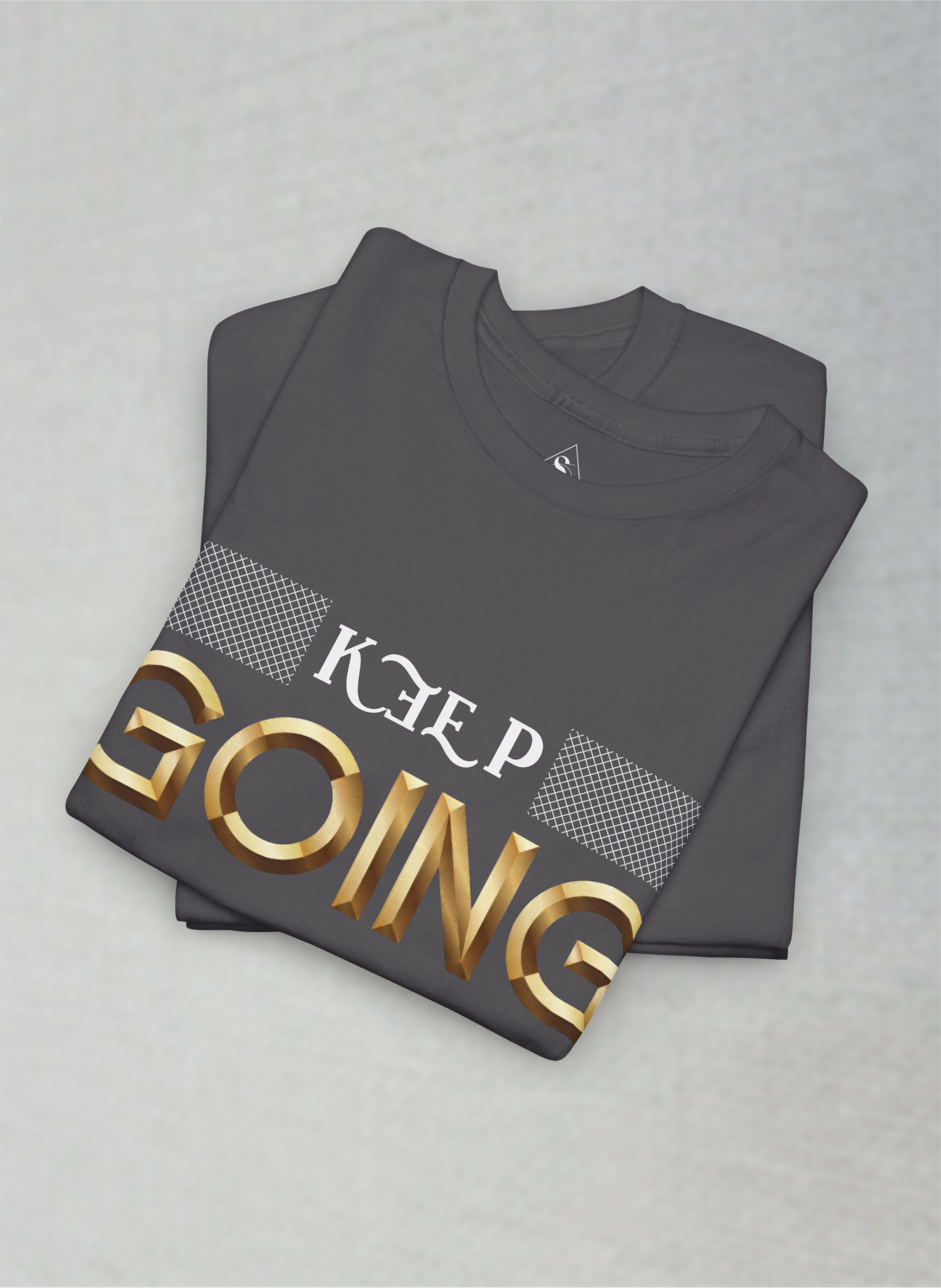 Keep Going Motivational Unisex Heavy Cotton Tee