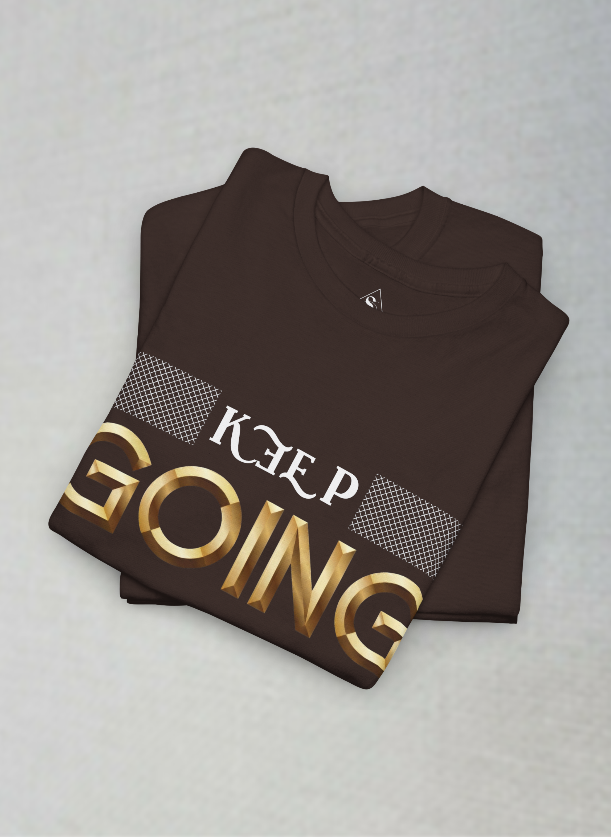 Keep Going Motivational Unisex Heavy Cotton Tee