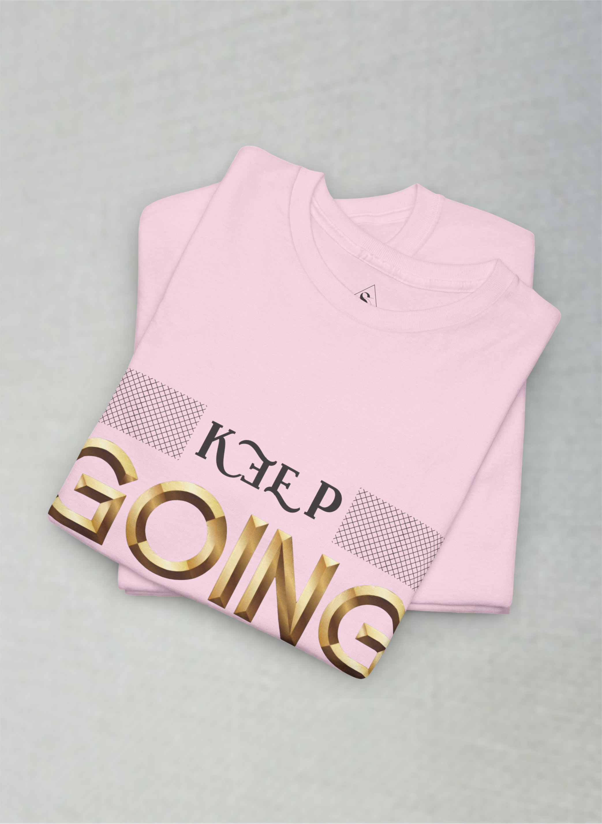 Keep Going Motivational Unisex Heavy Cotton Tee