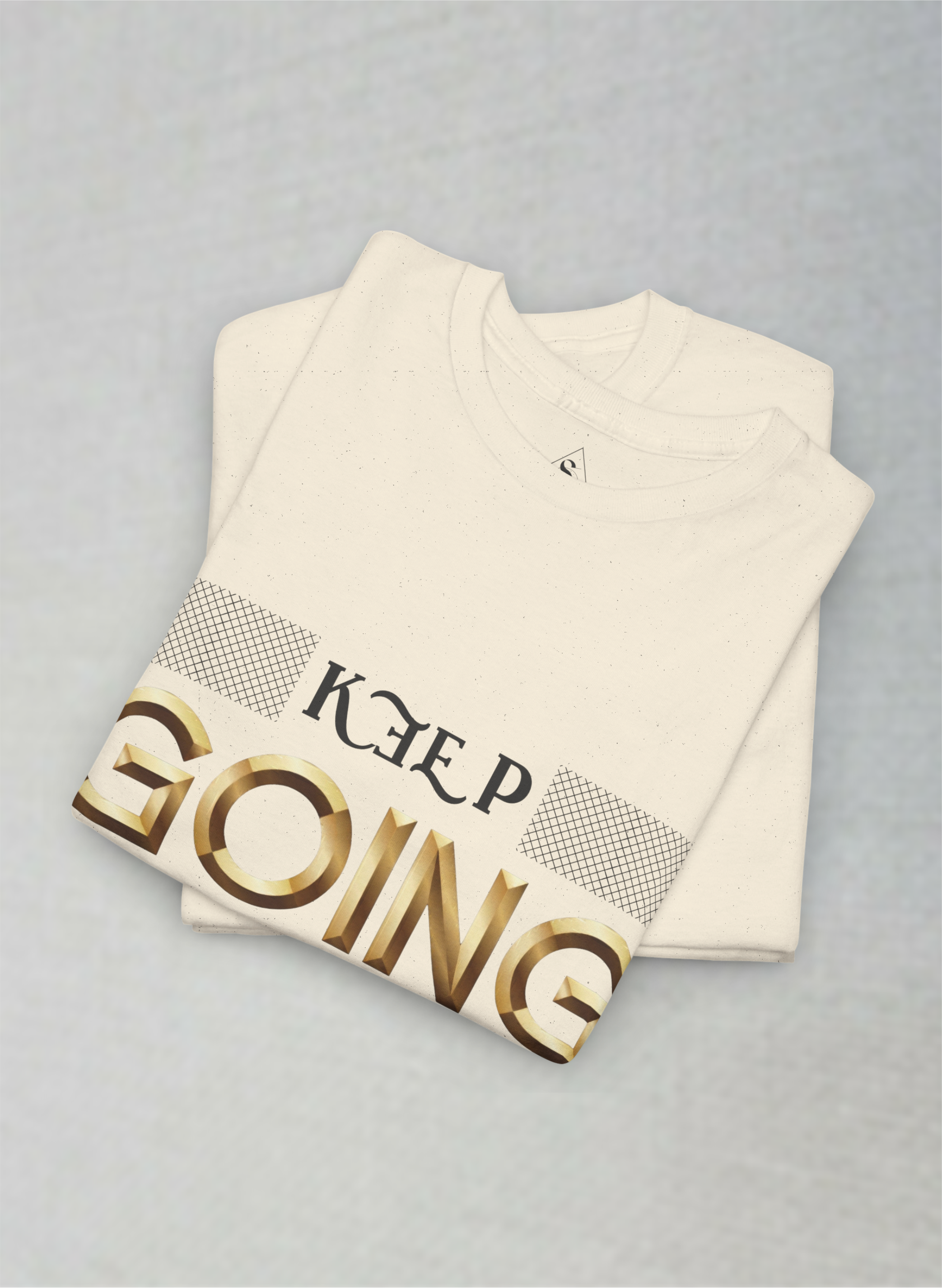 Keep Going Motivational Unisex Heavy Cotton Tee
