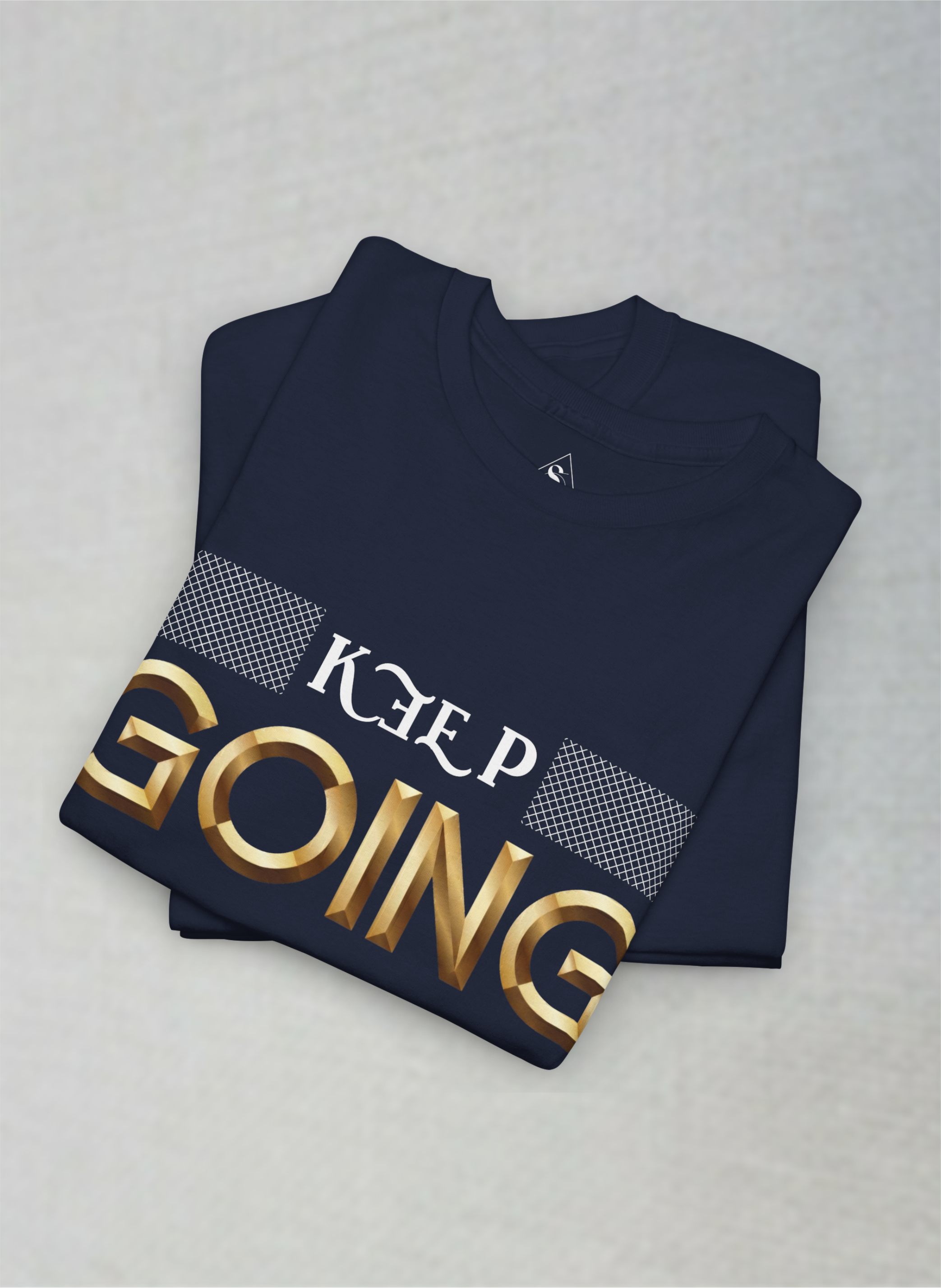Keep Going Motivational Unisex Heavy Cotton Tee