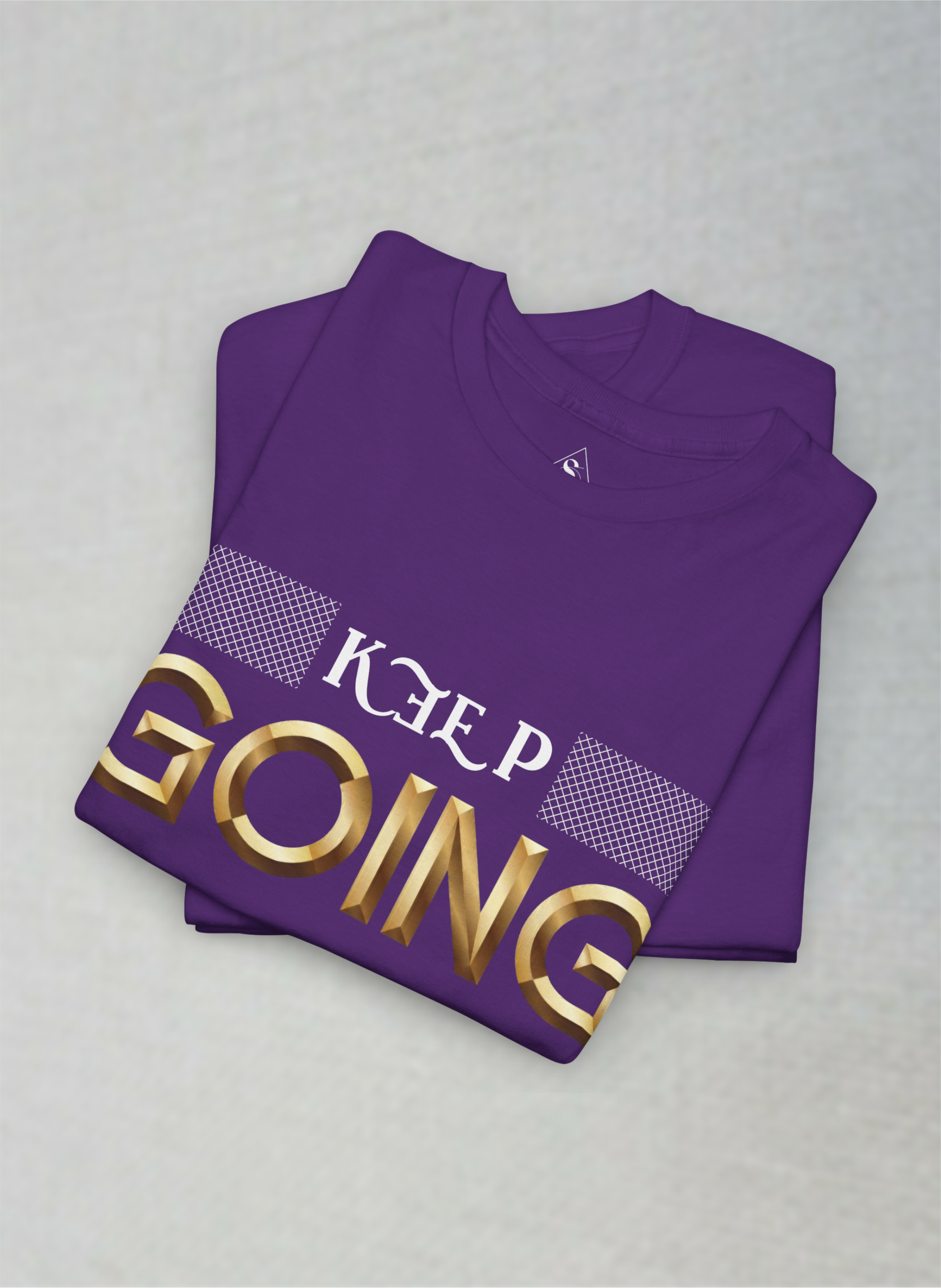 Keep Going Motivational Unisex Heavy Cotton Tee