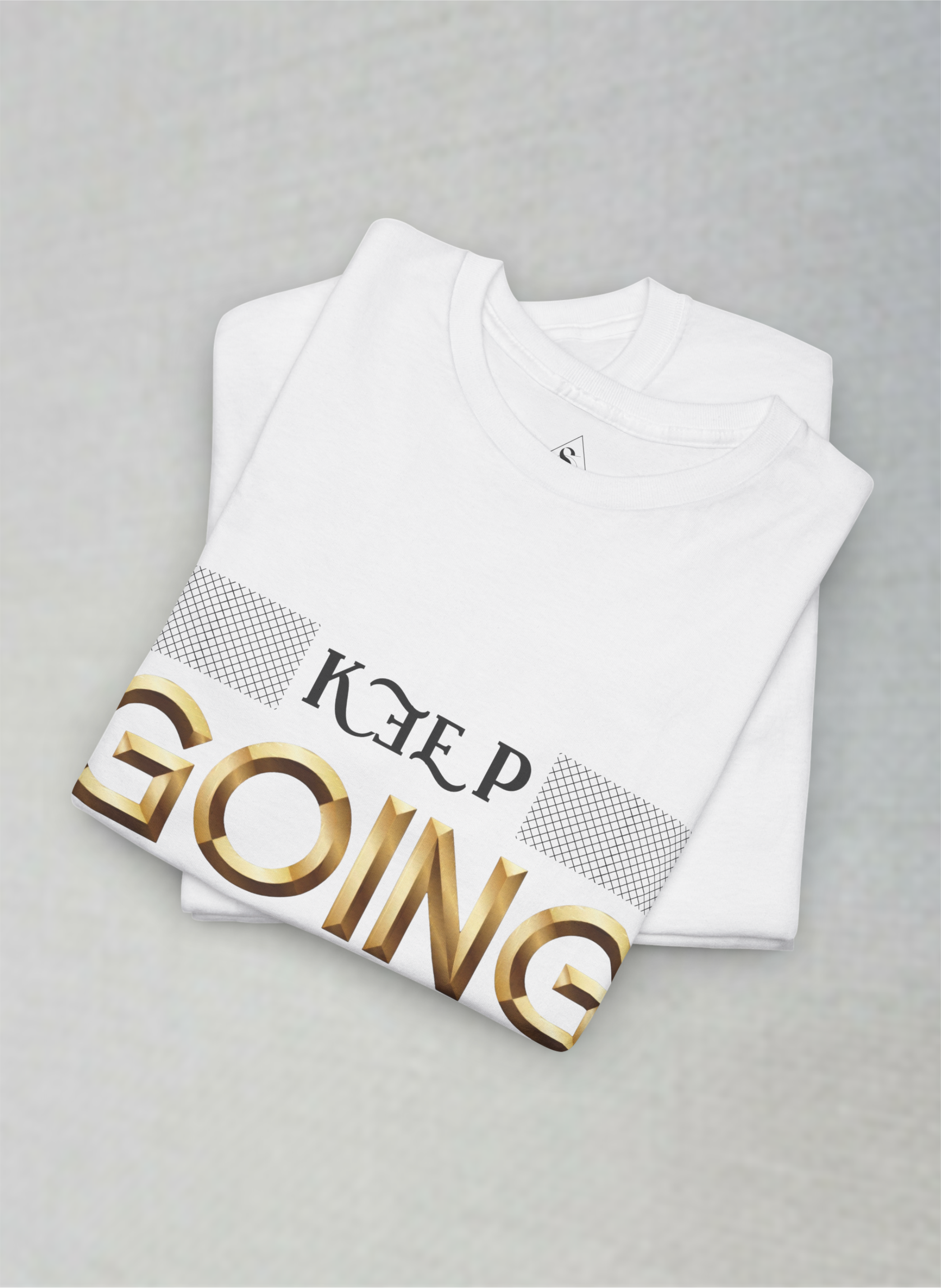 Keep Going Motivational Unisex Heavy Cotton Tee