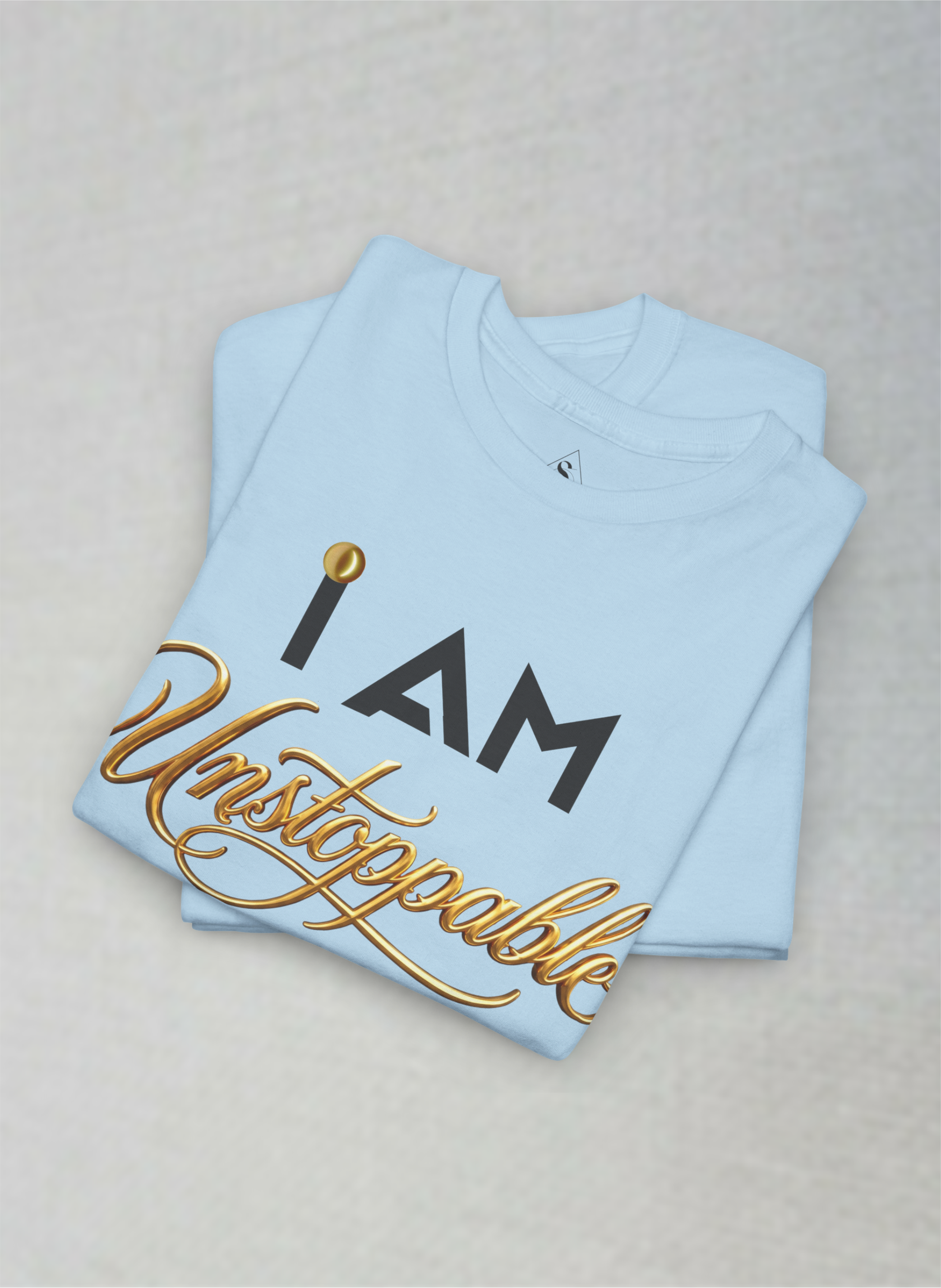 I Am Unstoppable Inspirational Unisex Heavy Cotton T-Shirt