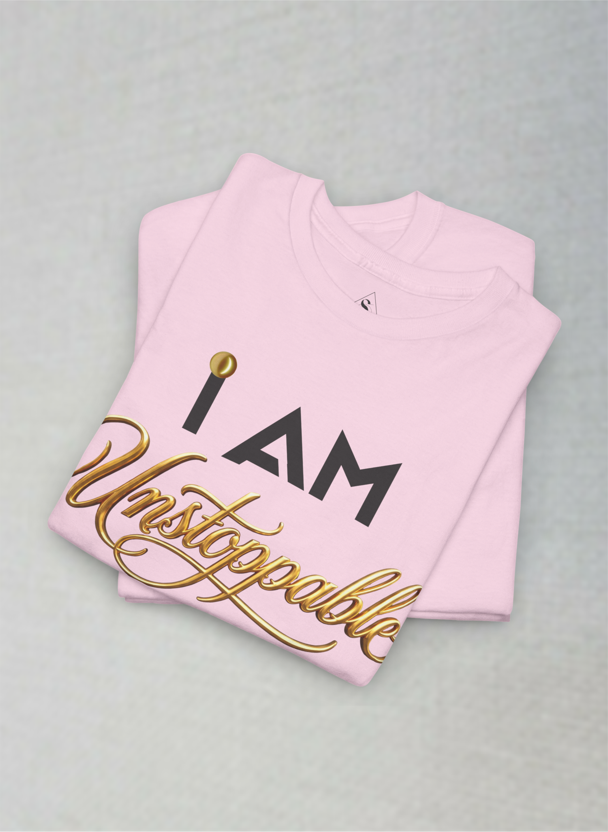 I Am Unstoppable Inspirational Unisex Heavy Cotton T-Shirt