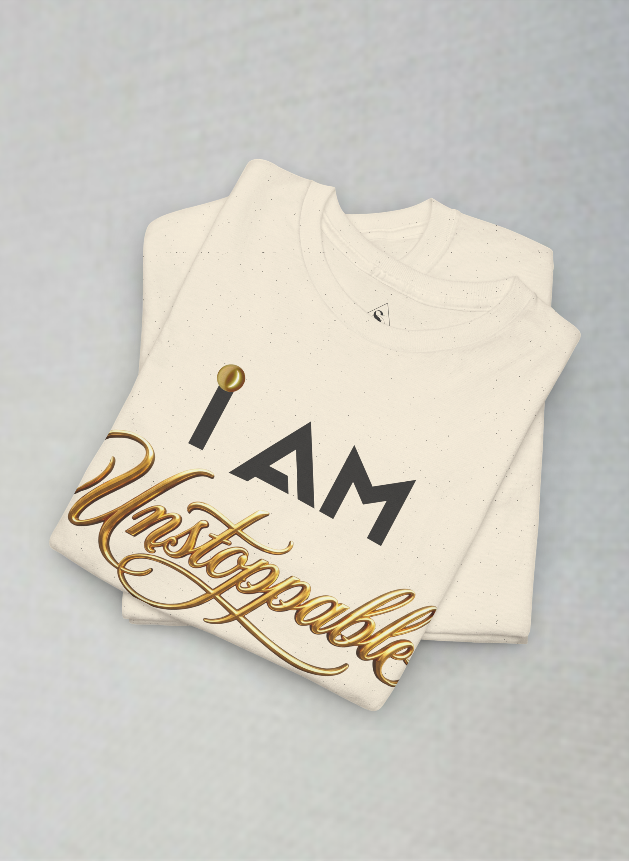 I Am Unstoppable Inspirational Unisex Heavy Cotton T-Shirt