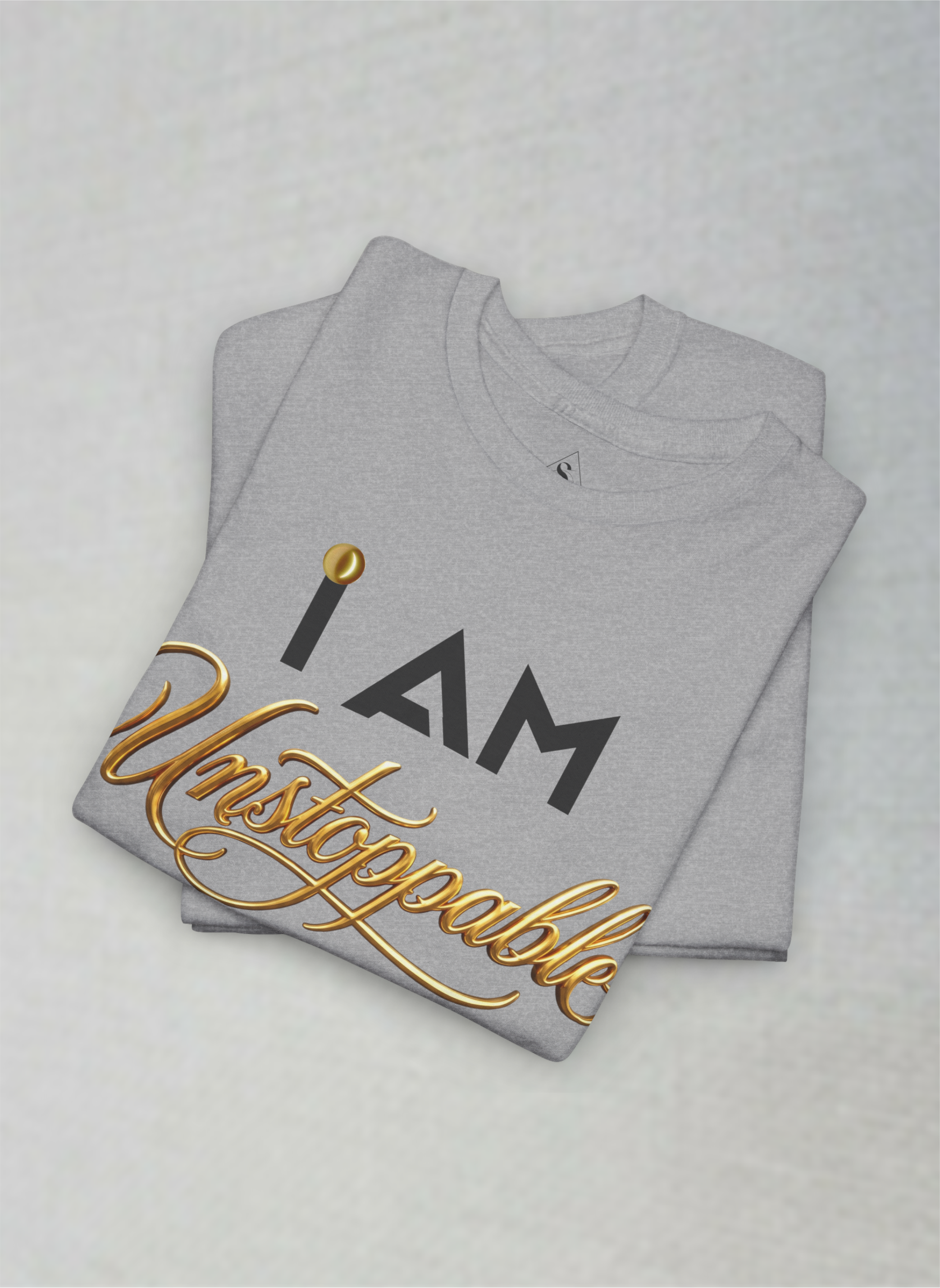 I Am Unstoppable Inspirational Unisex Heavy Cotton T-Shirt
