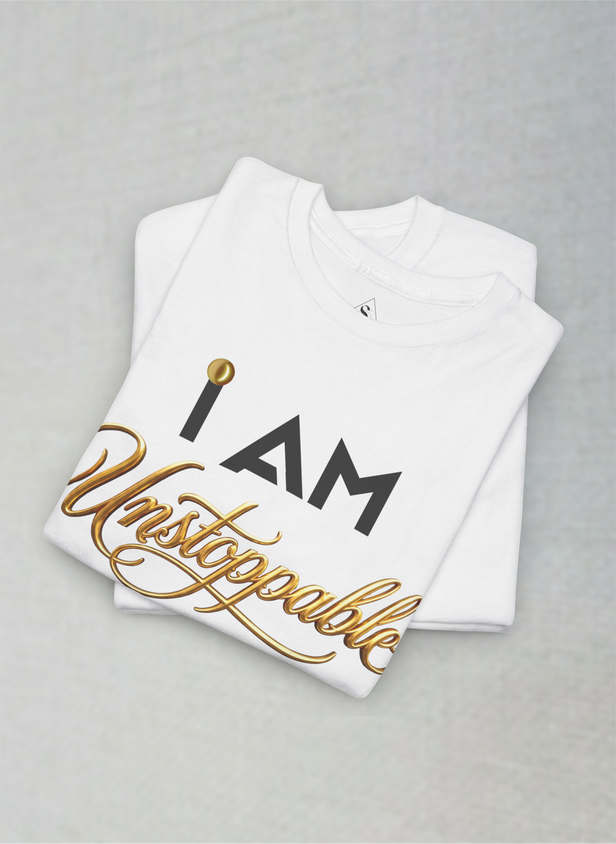I Am Unstoppable Inspirational Unisex Heavy Cotton T-Shirt